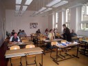 Příprava a vybírání témat workshopů ze dne 29. 9. 2009 na SPŠ elektrotechniky a informatiky (2/8)