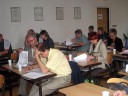 Příprava a vybírání témat workshopů ze dne 29. 9. 2009 na SPŠ elektrotechniky a informatiky (5/8)